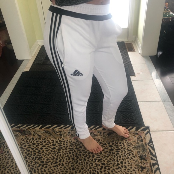 Adidas originals white track pants - Picture 2 of 5